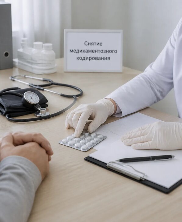 Снятие медикаментозного кодирования в Королёве от 5199 р. | Медзона